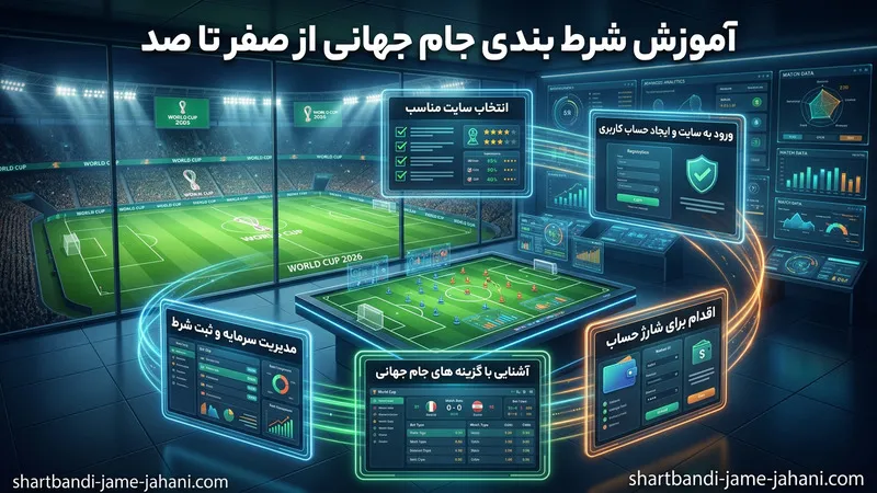 آموزش شرط بندی جام جهانی از صفر تا صد