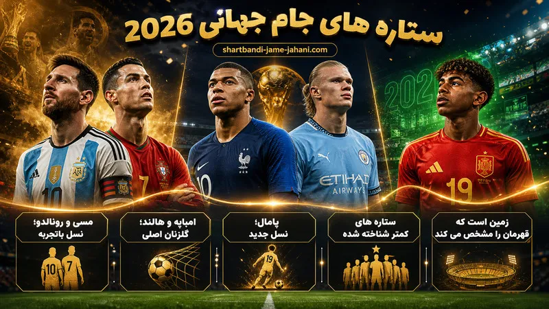 جمع بندی ستاره های جام جهانی 2026